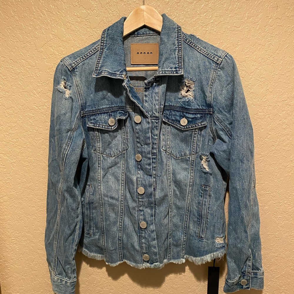Blank NYC New Denim Crop Jacket
